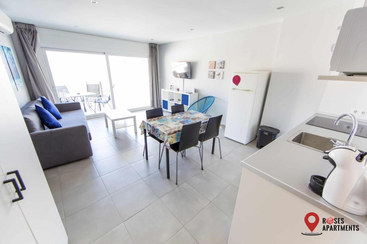 Roses Apartments Ocean 2 Habitaciones Vista Mar Lateral Екстериор снимка